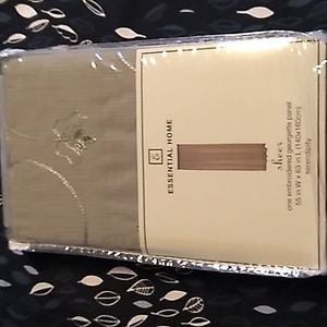 ESSENTIAL HOME SHEER EMBROIDERED GEORGETTE PANEL  55 W x 63 L NWT